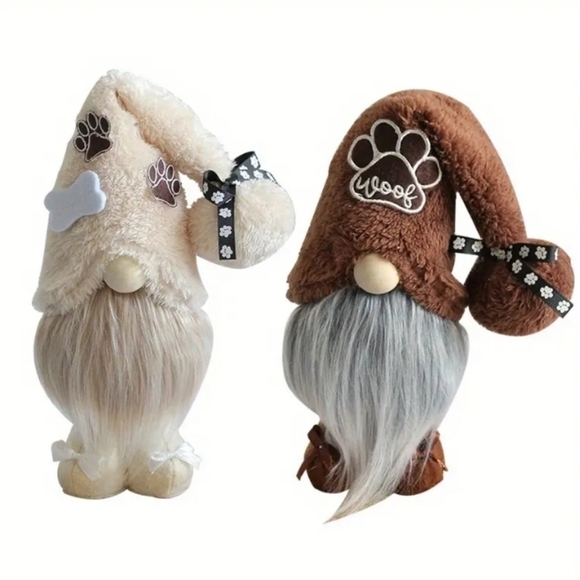 Brown Paw Dog Gnome - Picture 1 of 2